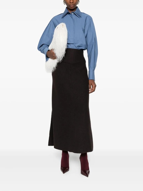 Lanvin high-waisted skirt - Brown - zdjęcie produktu nr 2