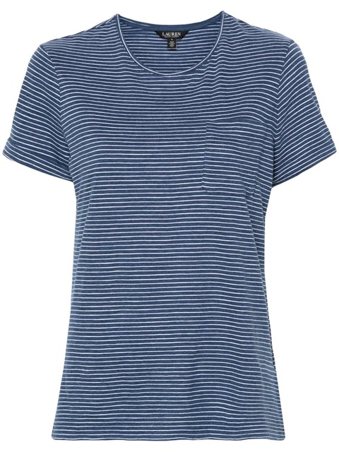 Lauren Ralph Lauren striped T-shirt - Blue - zdjęcie produktu nr 1