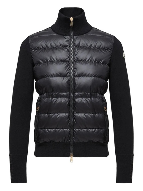 Moncler quilted zip jacket - Black - zdjęcie produktu nr 1