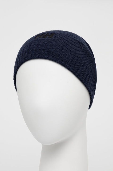 Helly Hansen Czapka kolor granatowy z cienkiej dzianiny 57502-990 - zdjęcie produktu nr 2