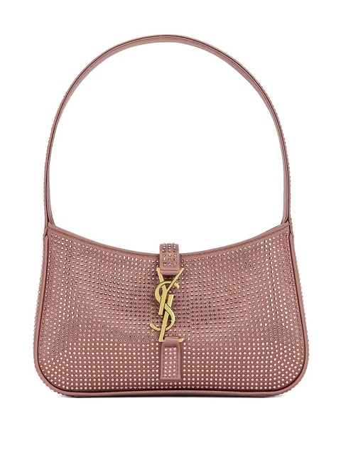 Saint Laurent crystal-embellished mini bag - Pink - zdjęcie produktu nr 1
