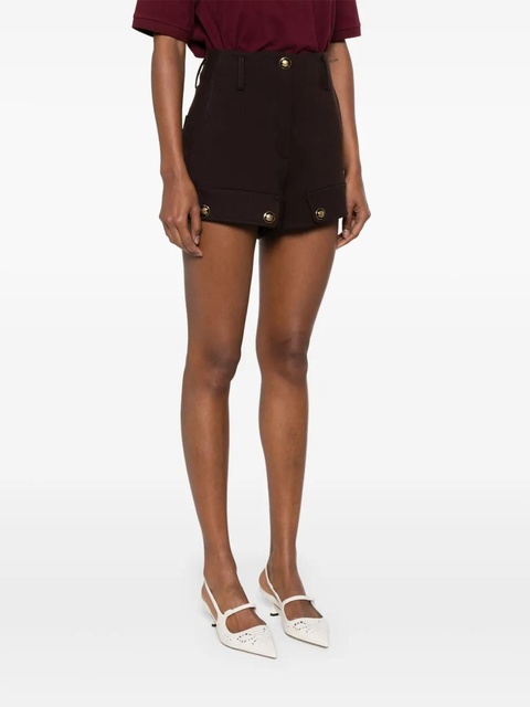 SANDRO high-waisted shorts - Brown - zdjęcie produktu nr 2