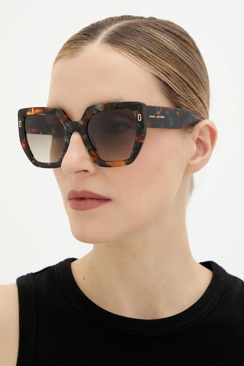 Marc Jacobs okulary przeciwsłoneczne damskie kolor brązowy MJ 1126/S - zdjęcie produktu nr 1