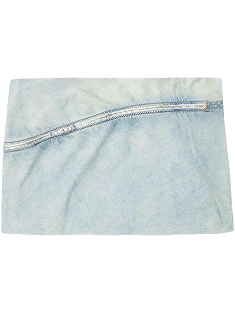 Diesel De-Clot-S1 mini skirt - Blue - zdjęcie produktu nr 1