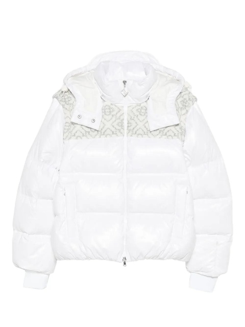 Casablanca zip-up ski puffer jacket - White - zdjęcie produktu nr 1