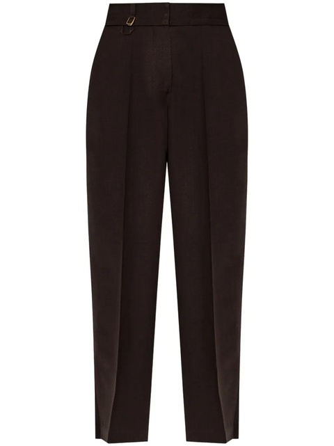 Jacquemus Tibau tapered trousers - Brown - zdjęcie produktu nr 1