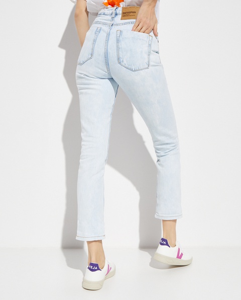 ONETEASPOON - Niebieskie jeansy Awesome Baggies High Waist - zdjęcie produktu nr 2