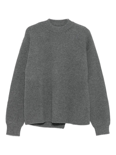 Jil Sander crew-neck sweater - Grey - zdjęcie produktu nr 1