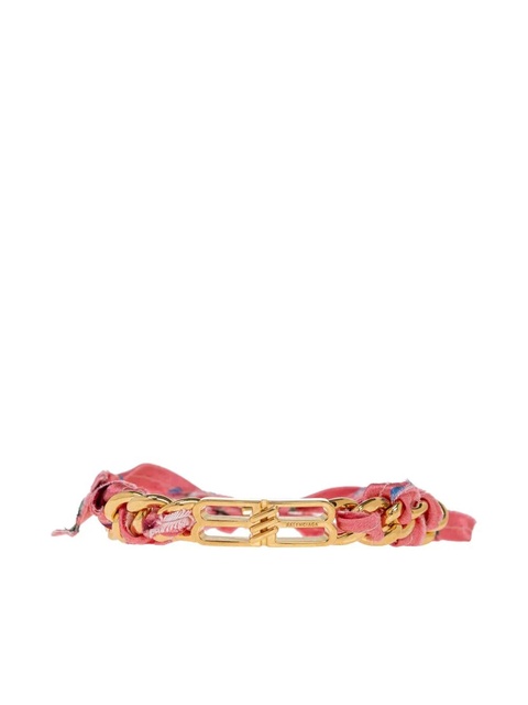 Balenciaga logo-embellishment bracelet - Pink - zdjęcie produktu nr 1
