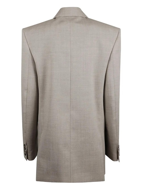 Saint Laurent double-breasted blazer - Neutrals - zdjęcie produktu nr 2