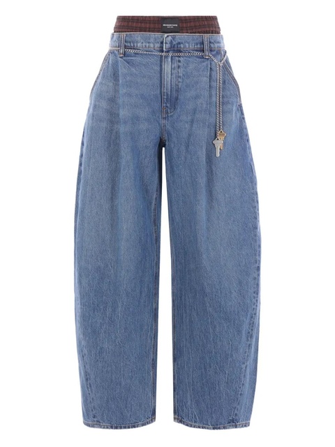 Alexander Wang pre-styled ballon-leg jeans - Blue - zdjęcie produktu nr 1