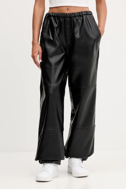 Hugo Blue spodnie damskie kolor czarny high waist 50546770 - zdjęcie produktu nr 1