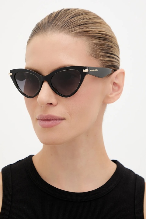 Michael Kors okulary przeciwsłoneczne damskie kolor czarny 0MK2259U - zdjęcie produktu nr 1