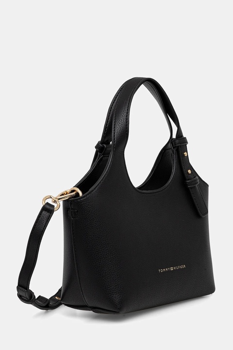 Tommy Hilfiger torebka kolor czarny AW0AW18281 - zdjęcie produktu nr 2