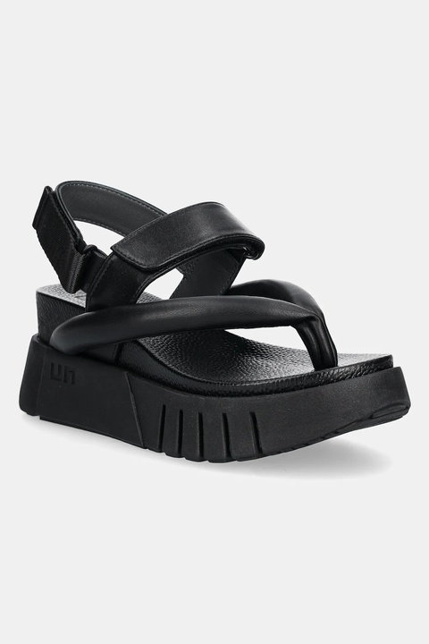 United Nude sandały Delta Tong damskie kolor czarny na platformie 107120116145 - zdjęcie produktu nr 1