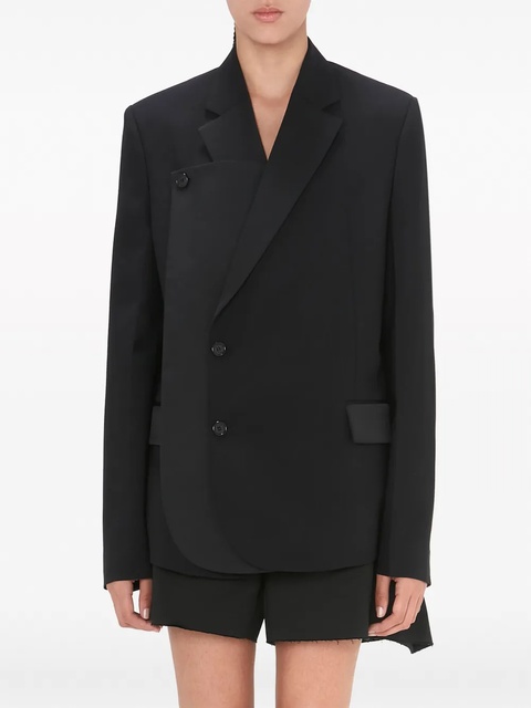 JW Anderson panelled double-breasted blazer - Black - zdjęcie produktu nr 2