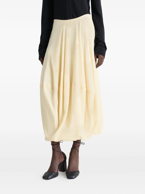 LEMAIRE balloon midi skirt - Yellow - zdjęcie produktu nr 2