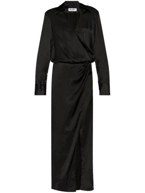 The Attico gathered dress - Black - zdjęcie produktu nr 1