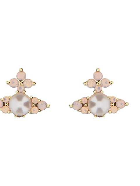 Vivienne Westwood Feodora faux-pearl earrings - Gold - zdjęcie produktu nr 2