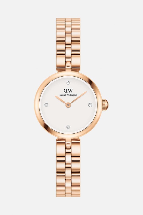 Daniel Wellington zegarek damski kolor różowy - zdjęcie produktu nr 1