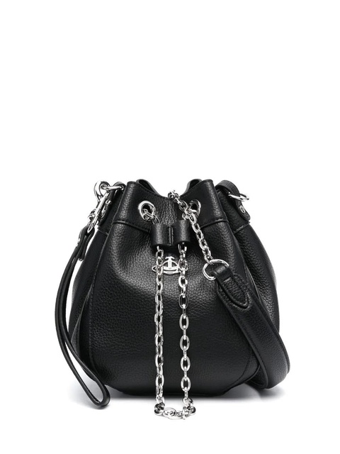 Vivienne Westwood faux-leather chain-link bag - Black - zdjęcie produktu nr 1