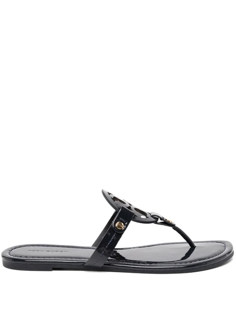 Tory Burch Miller patent sandals - Blue - zdjęcie produktu nr 1