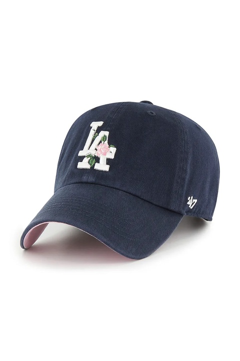 47 brand czapka z daszkiem bawełniana MLB Los Angeles Dodgers kolor granatowy B-THRNC12GWS-NY - zdjęcie produktu nr 1