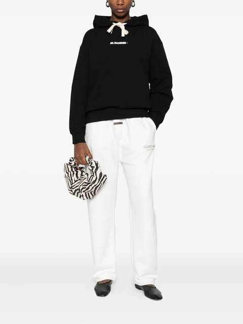 Jil Sander logo-print hoodie - Black - zdjęcie produktu nr 1