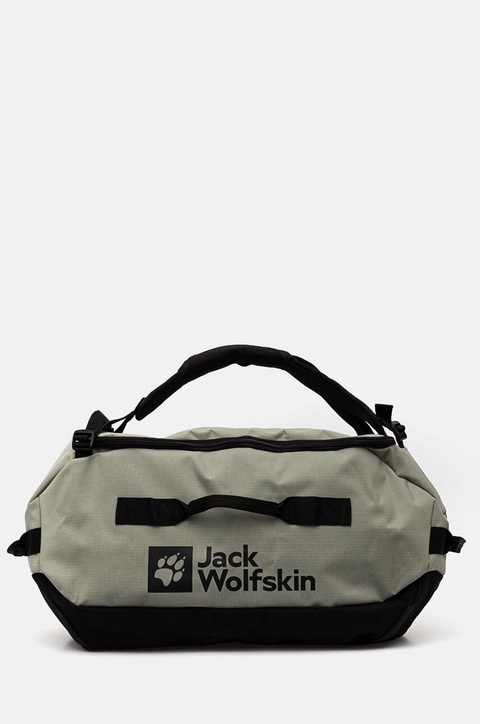Jack Wolfskin torba sportowa All-In Duffle 45 kolor zielony A62111 - zdjęcie produktu nr 1