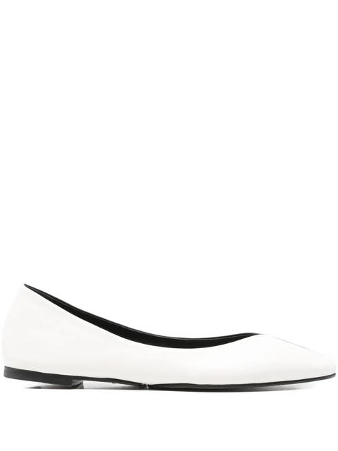 Jacquemus Ovalo two-tone ballet flats - Black - zdjęcie produktu nr 2