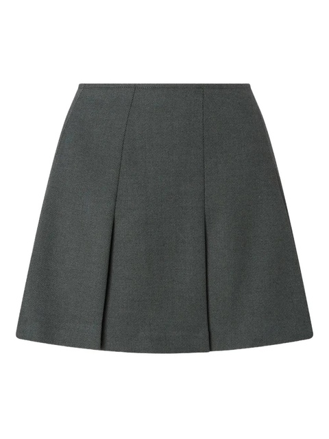 PINKO pleated mini skirt - Grey - zdjęcie produktu nr 1