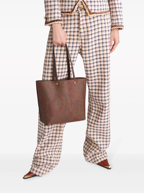 ETRO maxi Etro essential tote bag - Brown - zdjęcie produktu nr 2