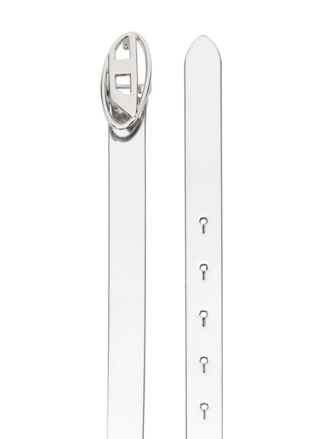 Diesel 1DR logo-buckle belt - Silver - zdjęcie produktu nr 2