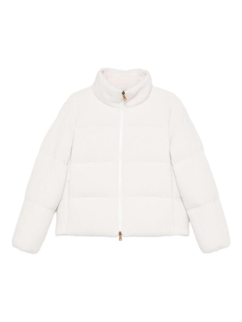 Moncler zip-fastening padded jacket - White - zdjęcie produktu nr 1