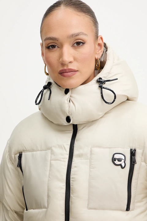 Karl Lagerfeld kurtka puchowa IKON kolor biały zimowa A3W15020 - zdjęcie produktu nr 1