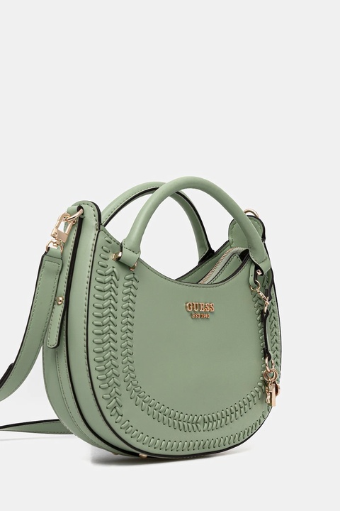 Guess torebka TATUM kolor zielony HWNG96 67060 - zdjęcie produktu nr 2