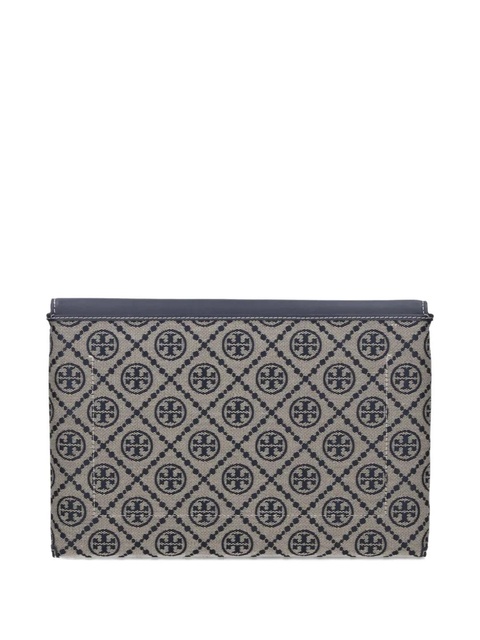 Tory Burch monogram envelope clutch - Blue - zdjęcie produktu nr 2