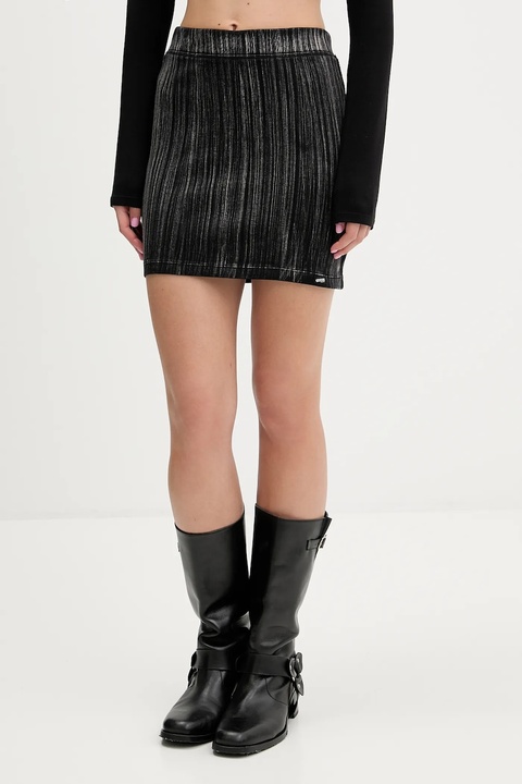 Guess Originals spódnica kolor czarny mini ołówkowa W5BD1H KCTT1 - zdjęcie produktu nr 1