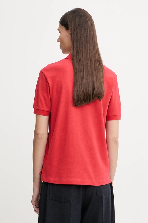 Bally polo bawełniane damski kolor czerwony WJE04R - zdjęcie produktu nr 2