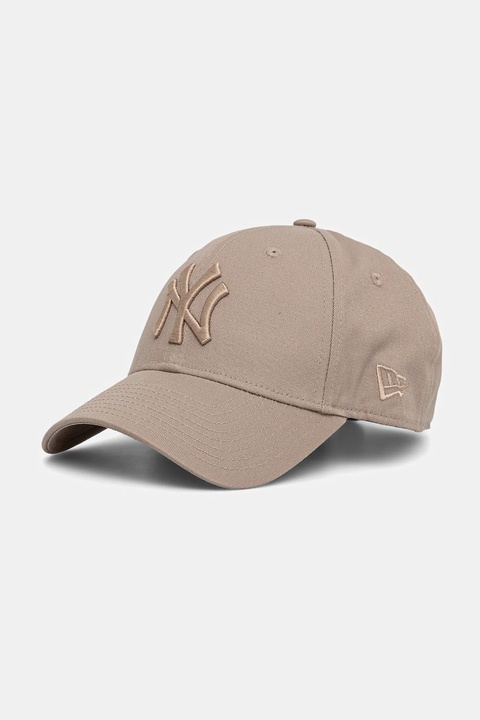 New Era czapka z daszkiem bawełniana 0 kolor beżowy 60675512 - zdjęcie produktu nr 1