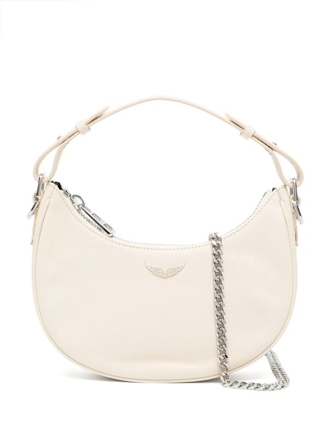 Zadig&Voltaire wings-plaque leather shoulder bag - Neutrals - zdjęcie produktu nr 1