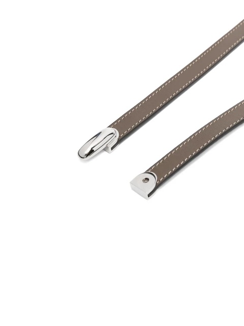 Savette Symmetry leather belt - Green - zdjęcie produktu nr 2