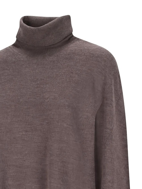 The Row Lizzy roll-neck top - Brown - zdjęcie produktu nr 2