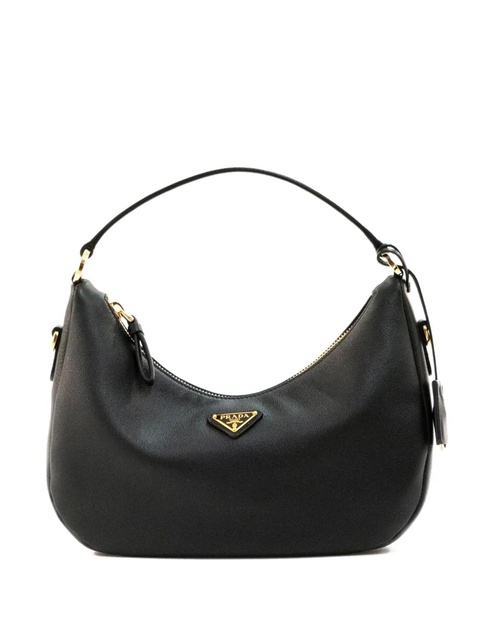Prada triangle-logo shoulder bag - Black - zdjęcie produktu nr 1