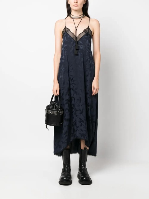 Zadig&Voltaire Risty silk midi dress - Blue - zdjęcie produktu nr 2