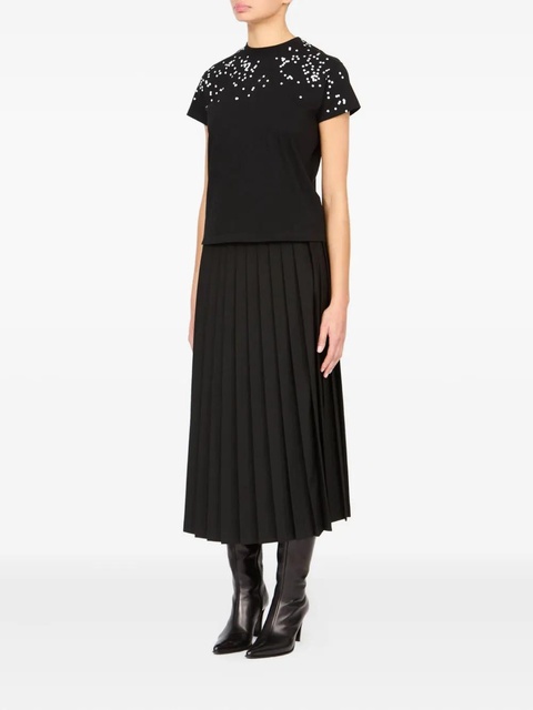 MM6 Maison Margiela printed short-sleeve T-shirt - Black - zdjęcie produktu nr 1