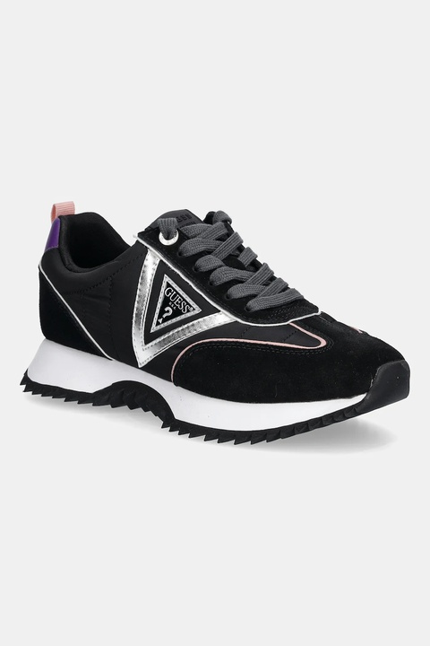 Guess sneakersy BAIL damskie kolor czarny FLTBAI SUE12 - zdjęcie produktu nr 1