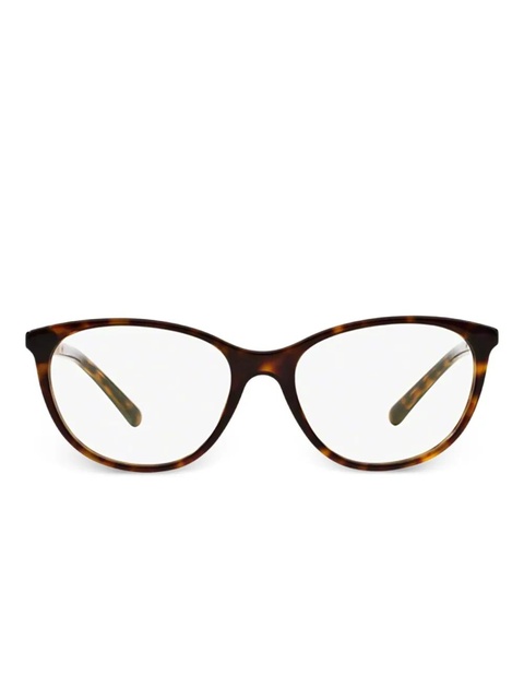 Burberry Eyewear havana oval-frame glasses - Brown - zdjęcie produktu nr 1