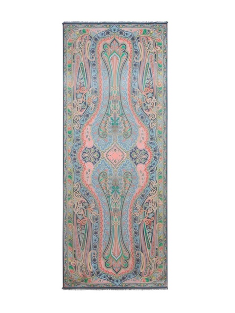 ETRO silk scarf - Blue - zdjęcie produktu nr 2
