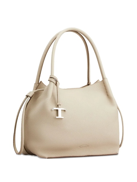 Tod's medium leather tote bag - Neutrals - zdjęcie produktu nr 2